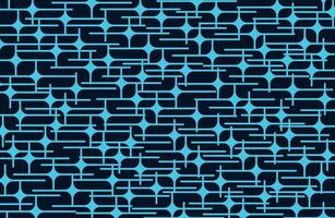 Random blue lines abstract pattern vector