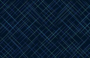 Random chaotic blue lines abstract pattern vector