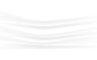 White Abstract Background with Smooth Curves vector