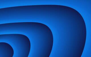 Abstract Blue Wave Gradient Design vector