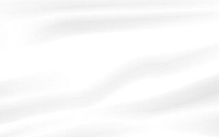 White Abstract Background with Smooth Curves vector