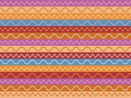 Ethnic geometric pattern illustration. Multicolored art for fabrics, wallpapers and other uses. Editable artwork. vector