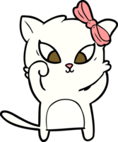 cartoon cat drawing png