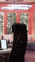 Vertical Empty home setup belonging to an entrepreneur with data sales analytics and financial reports on laptop, accountancy information and invoices for remote work. Finance and economy. video
