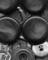 Abstract black and white photo background close view. Natural pattern surface