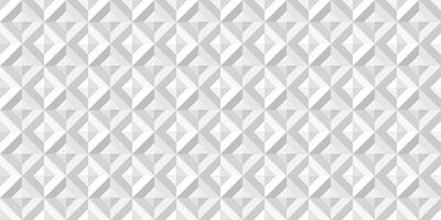 Decorative white and gray 3d endless texture. seamless geometric pattern. Ornamental strucutre repeatable background vector