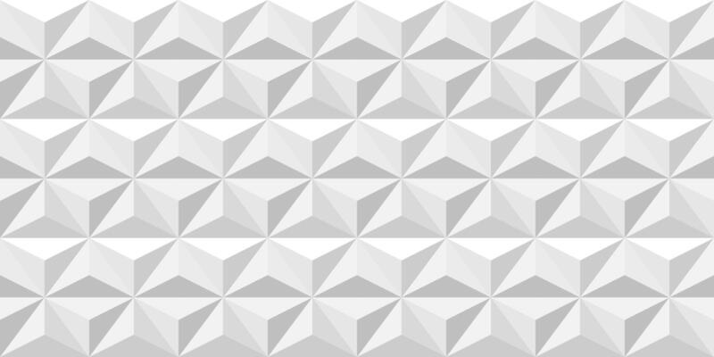 seamless geometric triangle pattern. White and gray creative mosaic repeatable structure background. Decorative polygon 3d tile texture