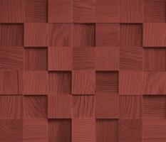 Realistic wooden cubes with the texture of natural of Wood panel background. photo