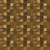 Realistic wooden cubes with the texture of natural of Wood panel background. photo