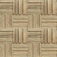 Realistic wooden cubes with the texture of natural of Wood panel background. photo