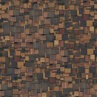 Realistic wooden cubes with the texture of natural of Wood panel background. photo