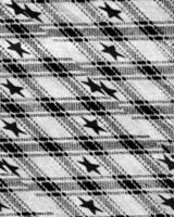 Abstract fabrics black and white background. Textile decoration close view photo