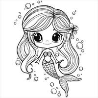 Cute Animal coloring book With KDP vector
