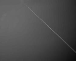 Sunset or sunrise sky black and white background photo
