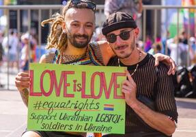 Esch-Sur-Alzette, Luxembourg - July 08, 2023 - Luxembourg Pride. Equality March. photo
