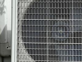 close up of the air conditioning unit photo