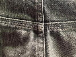 close up of the jeans texture photo