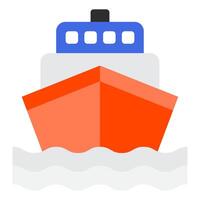 Ship icon for web, app, infographic, etc vector