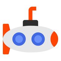 Submarine icon for web, app, infographic, etc vector