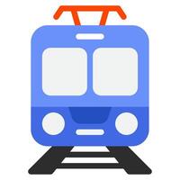Tram icon for web, app, infographic, etc vector