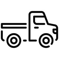 Pickup icon for web, app, infographic, etc vector