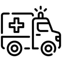 Ambulance icon for web, app, infographic, etc vector