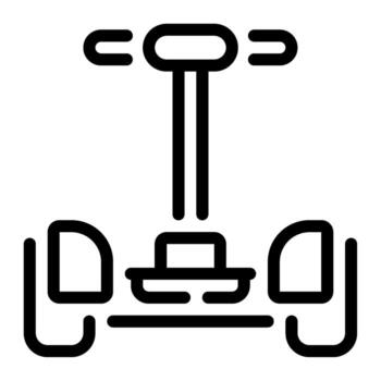 Segway icon for web, app, infographic, etc vector
