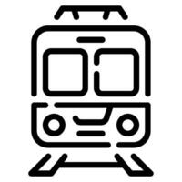 Tram icon for web, app, infographic, etc vector