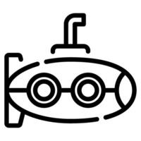 Submarine icon for web, app, infographic, etc vector