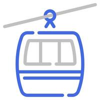 Cablecar icon for web, app, infographic, etc vector