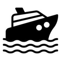 Yacht icon for web, app, infographic, etc vector