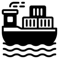 Ferry icon for web, app, infographic, etc vector