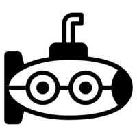 Submarine icon for web, app, infographic, etc vector
