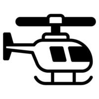 Helicopter icon for web, app, infographic, etc vector