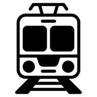 Tram icon for web, app, infographic, etc vector