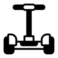 Segway icon for web, app, infographic, etc vector