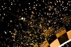 blur defocus spot light bulb bokeh colorful xmas festive pattern background magic nightlife celebration photo