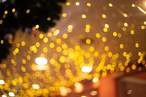 blur defocus spot light bulb bokeh colorful xmas festive pattern background magic nightlife celebration photo