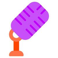 Microphone icon for web, app, infographic, etc vector
