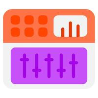Mixer icon for web, app, infographic, etc vector