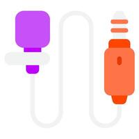 Lavalier icon for web, app, infographic, etc vector