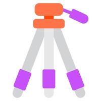 Tripod icon for web, app, infographic, etc vector