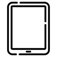 Tablet icon for web, app, infographic, etc vector