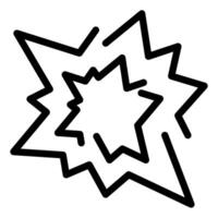 Boom icon for web, app, infographic, etc vector