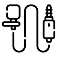 Lavalier icon for web, app, infographic, etc vector