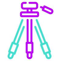 Tripod icon for web, app, infographic, etc vector