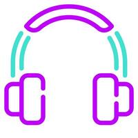 Headphones icon for web, app, infographic, etc vector