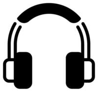 Headphones icon for web, app, infographic, etc vector