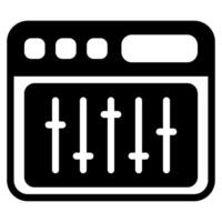 Slider icon for web, app, infographic, etc vector