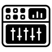 Mixer icon for web, app, infographic, etc vector